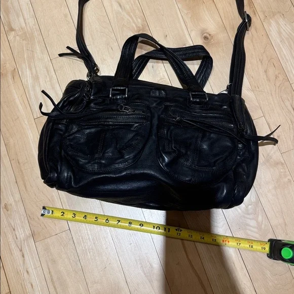 Black Zadig & Voltaire Multi Pocket Shoulder Bag - Picture 5 of 5